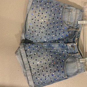 🌼3 for $15🌼 13. Forever 21 Sequin Jean Shorts